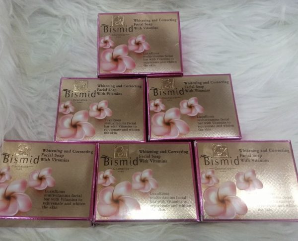 Bismid whitening and correcting facial soap