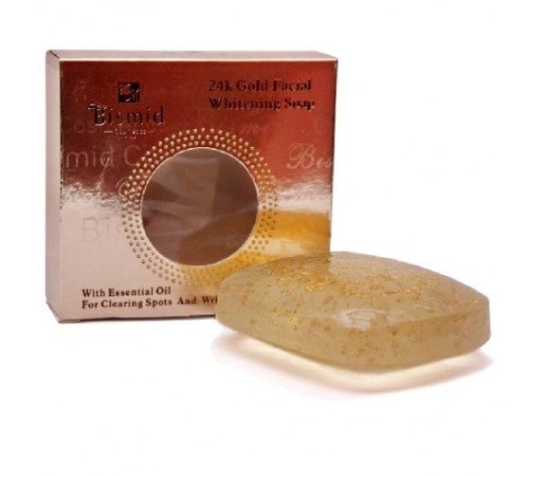 Bismid 24k Gold facial whitening soap