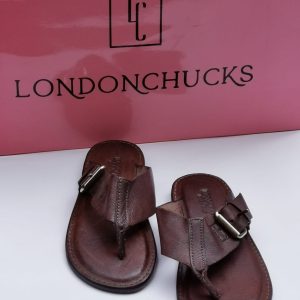 LC Gentlemen Brown Slippers