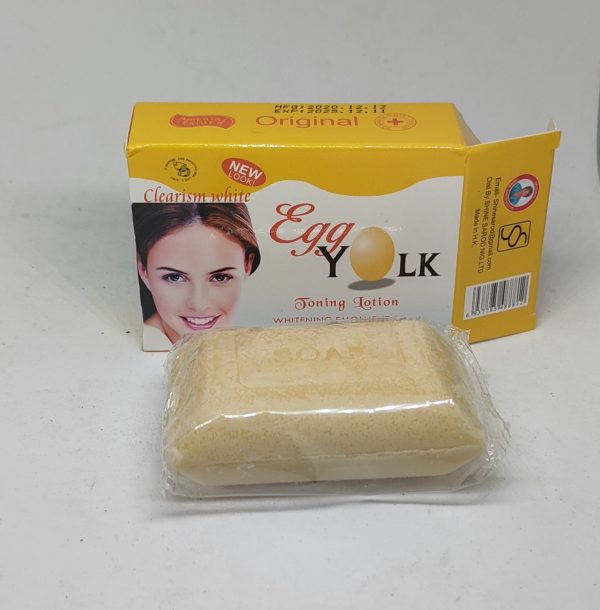 CLEARISM EGG YOLK WHITENING SOAP