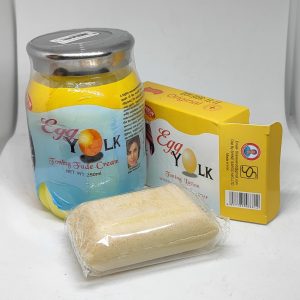 CLEARISM EGG YOLK TONING CONCENTRATED CREAM + 1 EGG SOAP