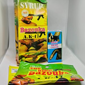 Bazouka Ak47 set (syrup+cream+powder)