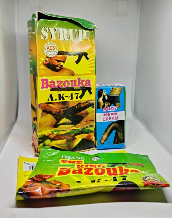 Bazouka Ak47 set (syrup+cream+powder)