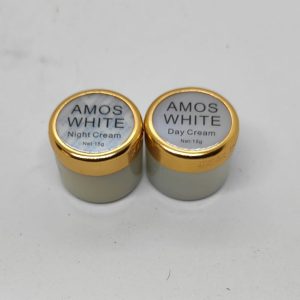 Amos White Face Night Cream  + Amos White Face Day Cream