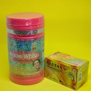 Phyto Snow White & Glutax 90000000 GS capsules set